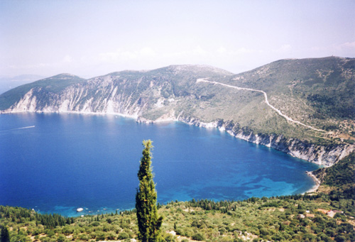 Landschaft auf der Insel Kefalonia