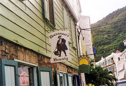 Road Town, die Hauptstadt der Insel Tortola