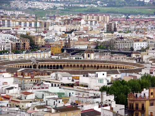 Sevilla Stierkampfarena - Andalusien Reisebericht