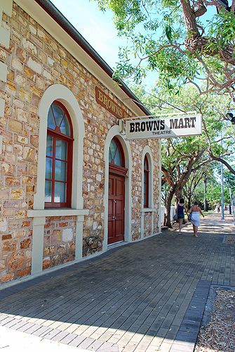 Darwin - Browns Mart (1880), einst die Börse der Minengesellschaften und heute ein kleines Theater.