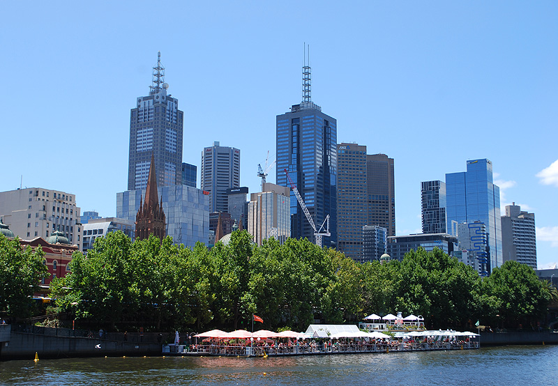 Melbourne - am Yarra River