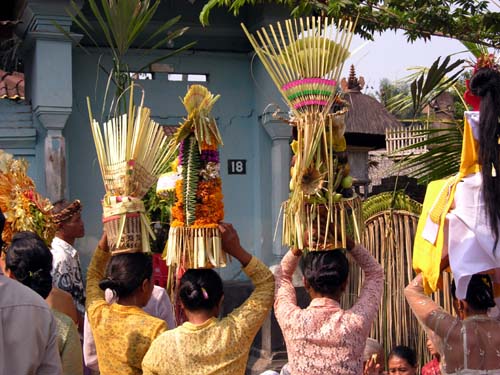 Eine balinesische Hochzeit
