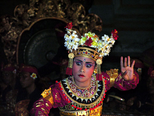  Legong Barong Tanzvorführung in Ubud - Bali 