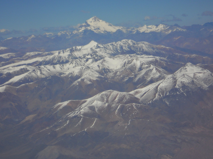 Flug von Santiago de Chile nach Mendoza