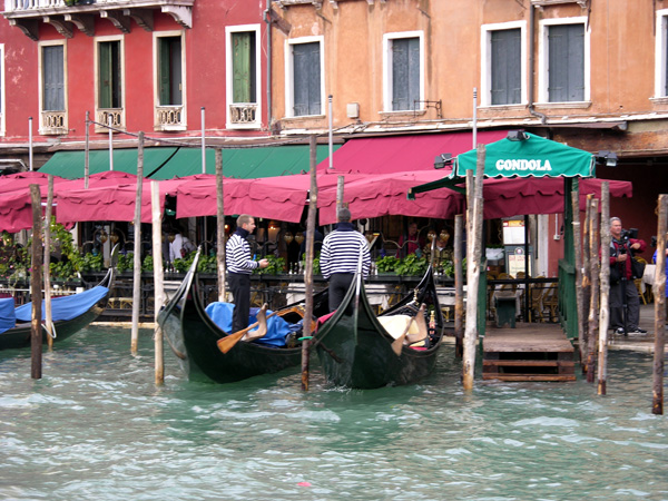 Venedig - Gondelstation